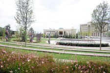 Президент Азербайджана ознакомился с условиями, созданными в парке культуры и отдыха имени Гейдара Алиева в Бинагадинском районе Баку после реконструкции (ФОТО)