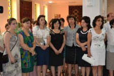 В Хачмазе состоялось открытие выставки в рамках "Azerbaijan Art Festival-2013" (фото)