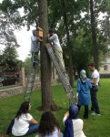 В парке имени Зарифы Алиевой в украинском городе Ирпень проведены экологические мероприятия (ФОТО)