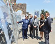 Президент Азербайджана принял участие в открытии реконструированной автодороги  Товуз – Говлар - Агбашлар (ФОТО)