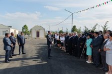 Президент Азербайджана принял участие в церемонии сдачи в эксплуатацию систем водоснабжения и канализации в Агстафе (ФОТО)