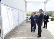 В Товузе в эксплуатацию сданы реконструированные системы водоснабжения и канализации (ФОТО)