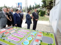 В Товузе в эксплуатацию сданы реконструированные системы водоснабжения и канализации (ФОТО)