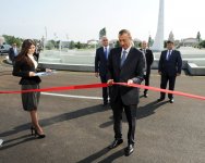 Президент Азербайджана принял участие в открытии Губа-Хачмазского регионального центра (ФОТО)