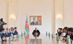 Президент Ильхам Алиев: В Азербайджане достигнута массовость спорта, и этот процесс принял устойчивый характер (ФОТО)