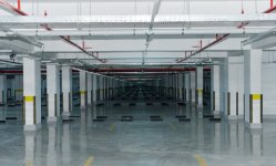 Президент Азербайджана принял участие в открытии подземной автостоянки, построенной в центре Баку (ФОТО)