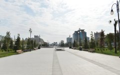 Президент Азербайджана принял участие в открытии подземной автостоянки, построенной в центре Баку (ФОТО)