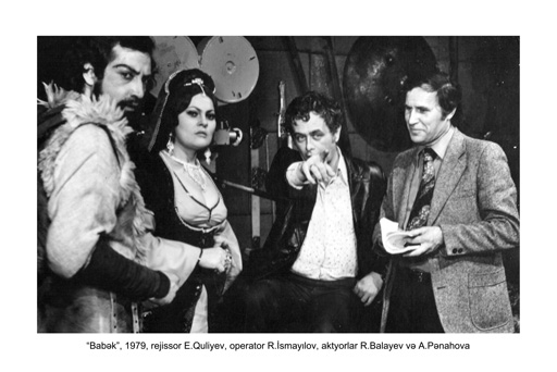 Уникальные ретро-кадры из азербайджанских фильмов - закулисные съемки (фотосессия)