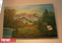 "Танец кисти": Топпуш баджы восхищена картинами юной художницы Самиры Гусейновой (фото)