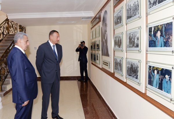 Президент Азербайджана ознакомился с деятельностью Центра Гейдара Алиева в Кюрдамире (ФОТО)