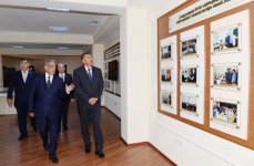 Президент Азербайджана ознакомился с деятельностью Центра Гейдара Алиева в Кюрдамире (ФОТО)