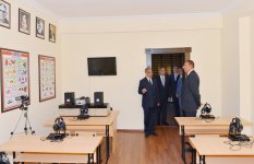 Президент Азербайджана ознакомился с деятельностью Центра Гейдара Алиева в Кюрдамире (ФОТО)