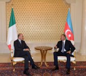 Состоялась встреча президента Азербайджана и премьер-министра Италии один на один (ФОТО)