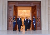 Президент Ильхам Алиев: Отношения между Россией и Азербайджаном основаны на взаимных интересах, на прочной базе (ФОТО)