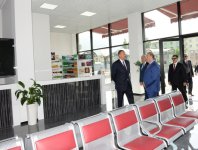 Президент Азербайджана принял участие в открытии автовокзала в Исмаиллы (ФОТО)