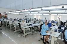 President Ilham Aliyev opens sewing factory in Ismayilli (PHOTO)