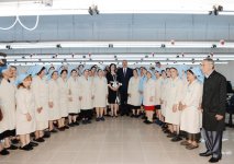 President Ilham Aliyev opens sewing factory in Ismayilli (PHOTO)