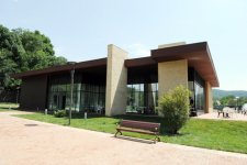 Президент Азербайджана прибыл с визитом в Габалинский район (ФОТО)