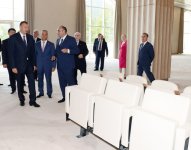 Президент Азербайджана принял участие в открытии Конгресс-центра Гейдар Алиев в Габалинском районе (ФОТО)