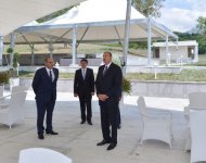 Президент Азербайджана принял участие в открытии Конгресс-центра Гейдар Алиев в Габалинском районе (ФОТО)