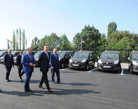 Президент Азербайджана принял участие в открытии автовокзала в Исмаиллы (ФОТО)