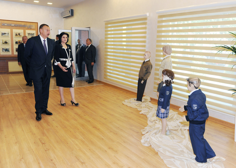 President Ilham Aliyev opens sewing factory in Ismayilli (PHOTO)