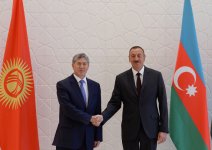 Президенты Азербайджана и Кыргызстана отметили перспективы сотрудничества в транспортной сфере (ФОТО)