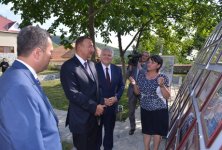 Президент Азербайджана принял участие в открытии «Дома Шекинских ханов» (ФОТО)