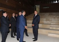 Президент Азербайджана ознакомился с ходом работ по капремонту и реконструкции в здании Шекинского государственного драмтеатра (ФОТО)