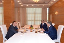 Президенты Азербайджана, Турции и Кыргызстана посетили концерт в Габале (ФОТО)