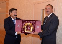Президенты Азербайджана, Турции и Кыргызстана посетили концерт в Габале (ФОТО)