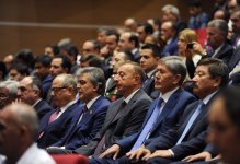 Президенты Азербайджана, Турции и Кыргызстана посетили концерт в Габале (ФОТО)