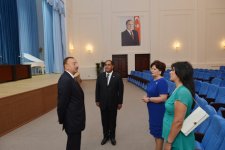 Президент Азербайджана принял участие в открытии Балакенского районного центра культуры (ФОТО)