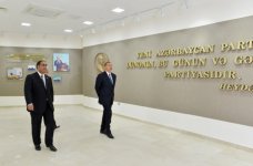 В Балакенском районе состоялось открытие нового здания районной организации партии "Ени Азербайджан" (ФОТО)