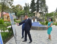 Президент Ильхам Алиев ознакомился с историческим центром города Загатала после реконструкции и реставрации (ФОТО)