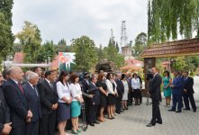 Президент Ильхам Алиев ознакомился с историческим центром города Загатала после реконструкции и реставрации (ФОТО)