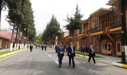 Президент Ильхам Алиев ознакомился с историческим центром города Загатала после реконструкции и реставрации (ФОТО)