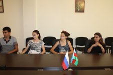 В Баку прошла встреча с членом Совета Украинской молодежной общественной палаты (фото)