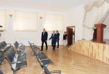 Ильхам Алиев ознакомился с состоянием двух средних школ Бинагадинского района после капремонта (ФОТО)