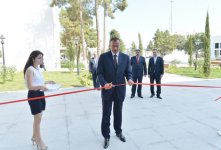 Ильхам Алиев принял участие в открытии нового здания Сабирабадской районной организации партии «Ени Азербайджан» (ФОТО)