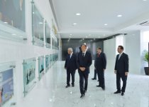 Ильхам Алиев принял участие в открытии нового здания Сабирабадской районной организации партии «Ени Азербайджан» (ФОТО)