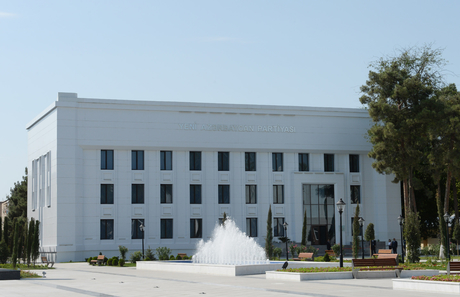 Ильхам Алиев принял участие в открытии нового здания Сабирабадской районной организации партии «Ени Азербайджан» (ФОТО)