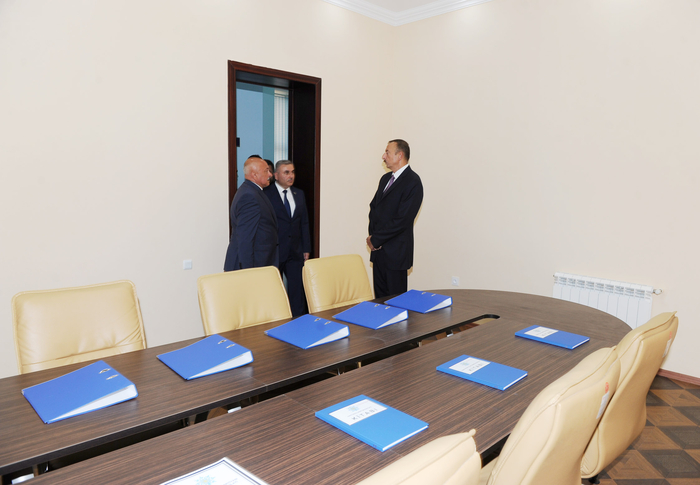 Сдано в эксплуатацию административное здание Масаллинской районной организации партии "Ени Азербайджан" (ФОТО)