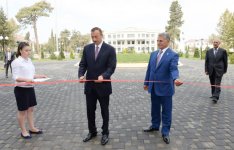 Президент Азербайджана принял участие в открытии Центра Гейдара Алиева в Билясуваре (ФОТО)
