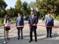 Azerbaijani President attends opening of Masalli Regional Boxing Center (PHOTO)