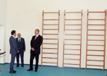 Azerbaijani President attends opening of Masalli Regional Boxing Center (PHOTO)