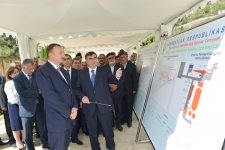 В город Ярдымлы подана питьевая вода (ФОТО)