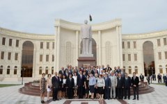 Президент Азербайджана принял участие в открытии Центра Гейдара Алиева в Сальяне (ФОТО)