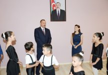 Президент Азербайджана принял участие в открытии Центра Гейдара Алиева в Билясуваре (ФОТО)