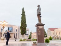Президент Азербайджана прибыл с визитом в Астаринский район (ФОТО)